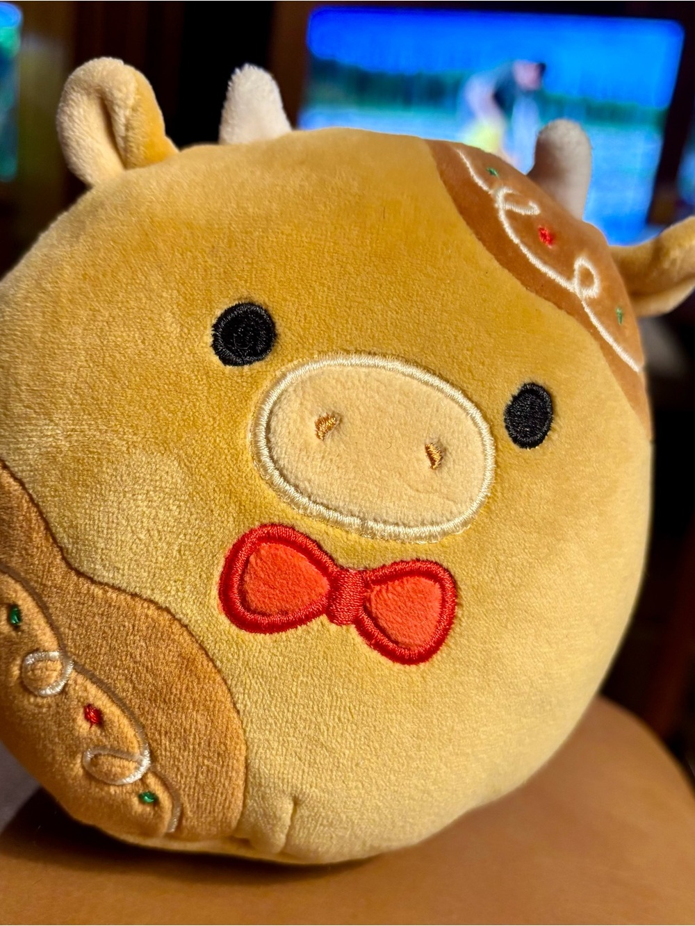 Squishmallows Jericho The Gingerbread Cow